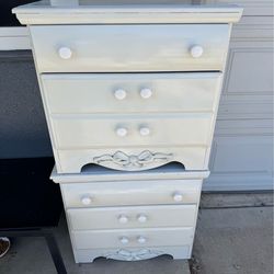 white dresser