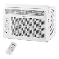 Vissani 5,000 BTU 115-Volt Window Air Conditioner for 150 sq. ft. Rooms in White