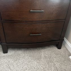 Nightstand - Two Drawers Part Of A Set For Bedroom 