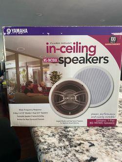 Brand New Yamaha flush mount speakers