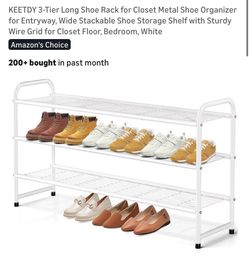 New 3 Tier Shoe Rack