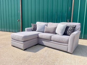 Luna Grey Sectional - $250