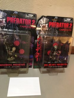 Predator II movie figures