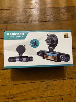 4 Channels Dash Camera Full HD 1080