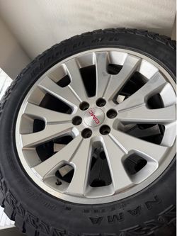 Gmc wheels 22s