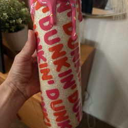 Dunkin coffee insulated cup