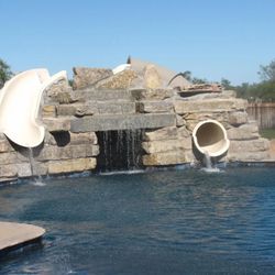 Water Slide / Pool Slide  With Braces 