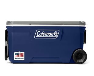 Coleman Insulated Portable Rolling Cooler With Wheels - 100 Quart