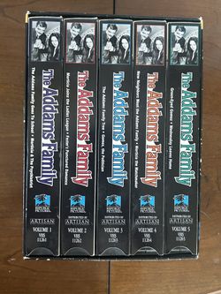 Adam’s Family Boxes VHS