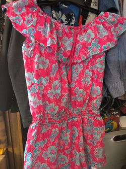 $5 GIRL'S ROMPER SIZE 7/8