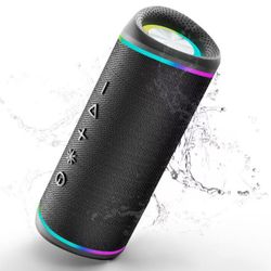 Bluetooth Speaker with HD Sound, Portable Wireless, IPX5 Waterproof, Up to 20H Playtime, TWS Pairing, Bluetooth 5.3, for Home, Party, Beach, Outdoor, 