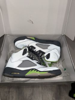 Jordan 5 green bean Sz 13