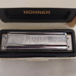 Hohner Marine Band 1896 Key "C" Harmonica German
 w/DVD 
