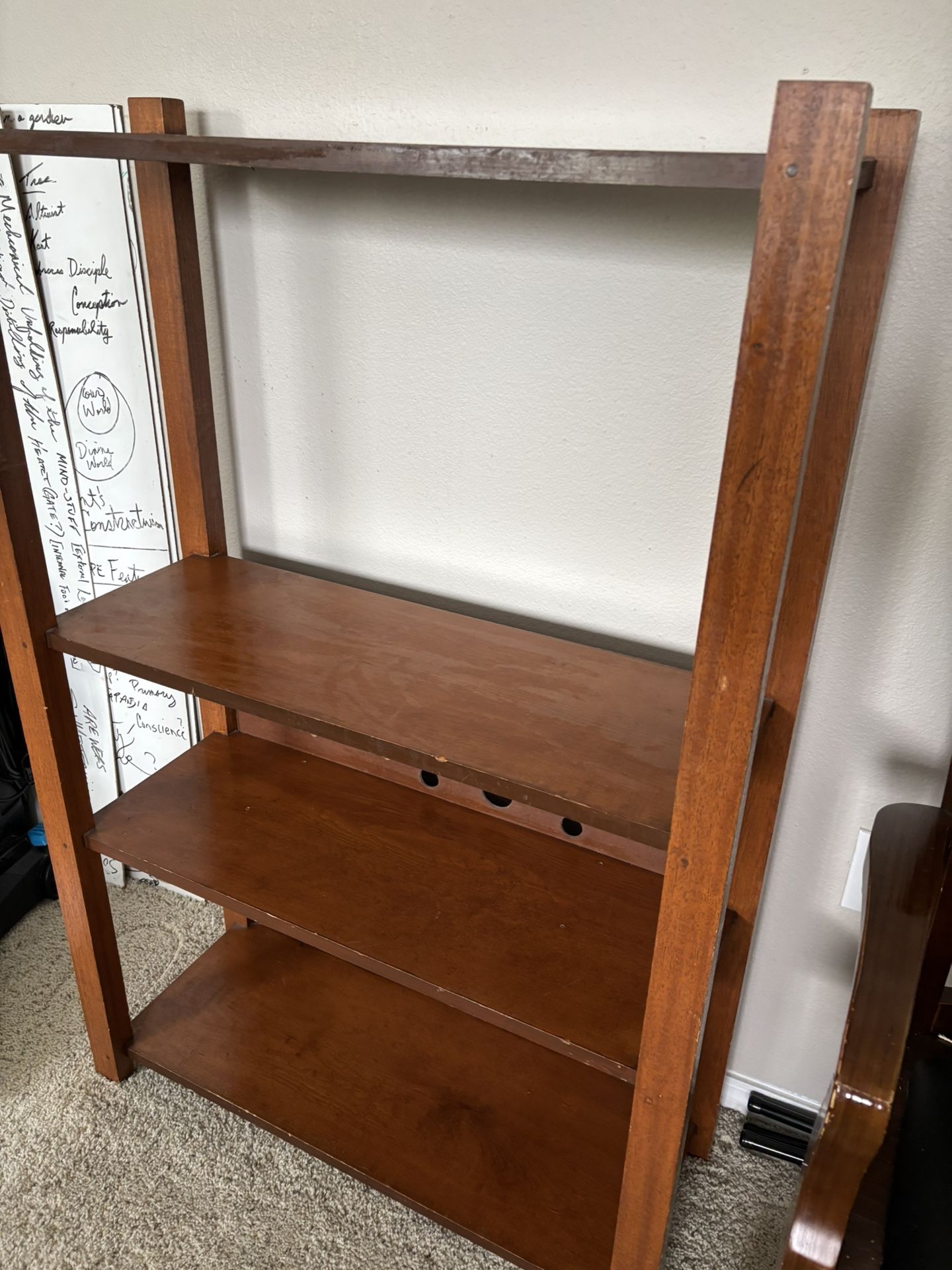 Wood Book Shelf