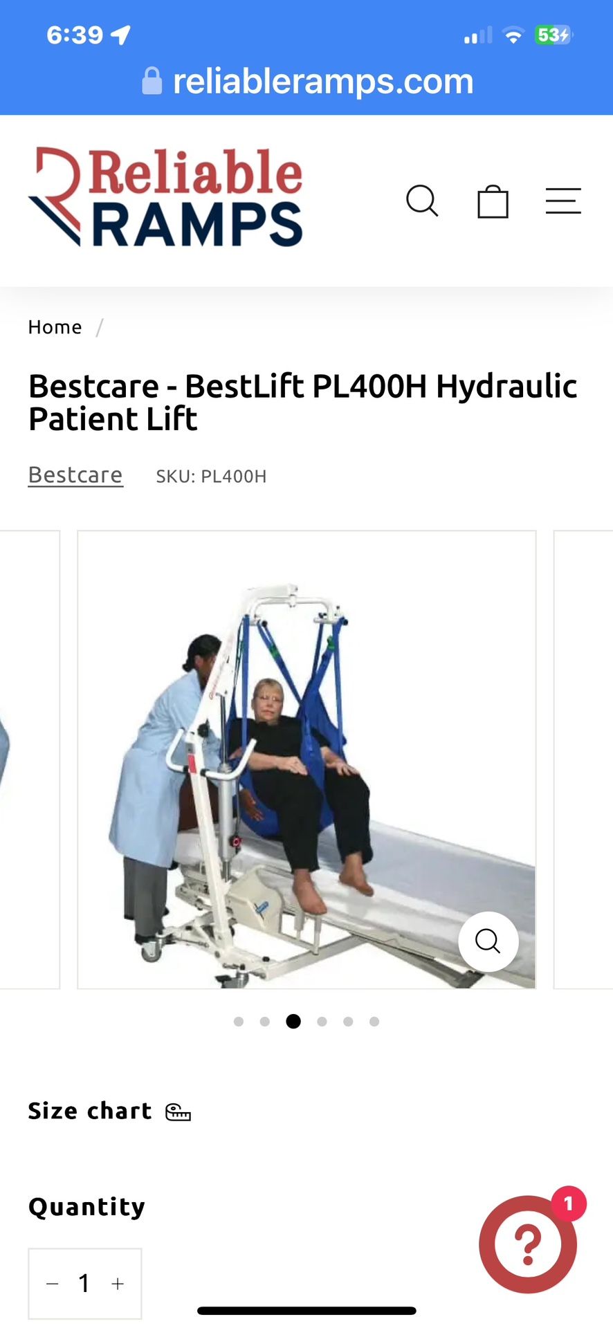 Medical Hydraulic Lift