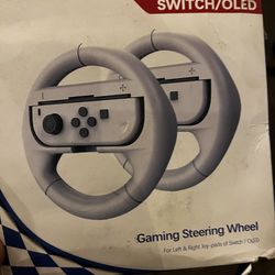 Black nintendo steering wheels