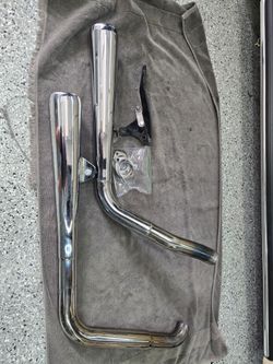 Harley Dyna Exhaust Pipes Bub Int