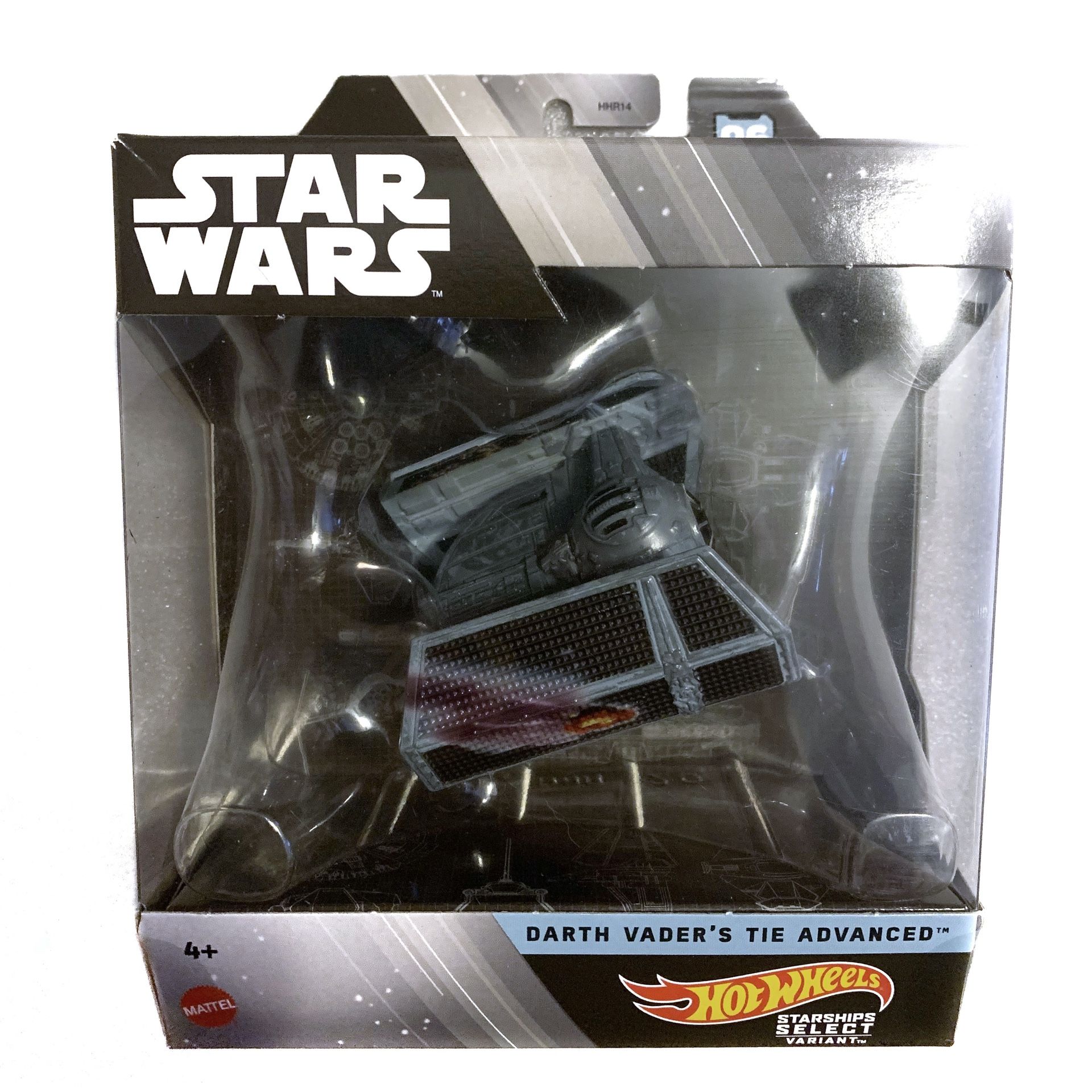 Hot Wheels Chase Variant Battle Damaged Darth Vaders Tie Advanced #6