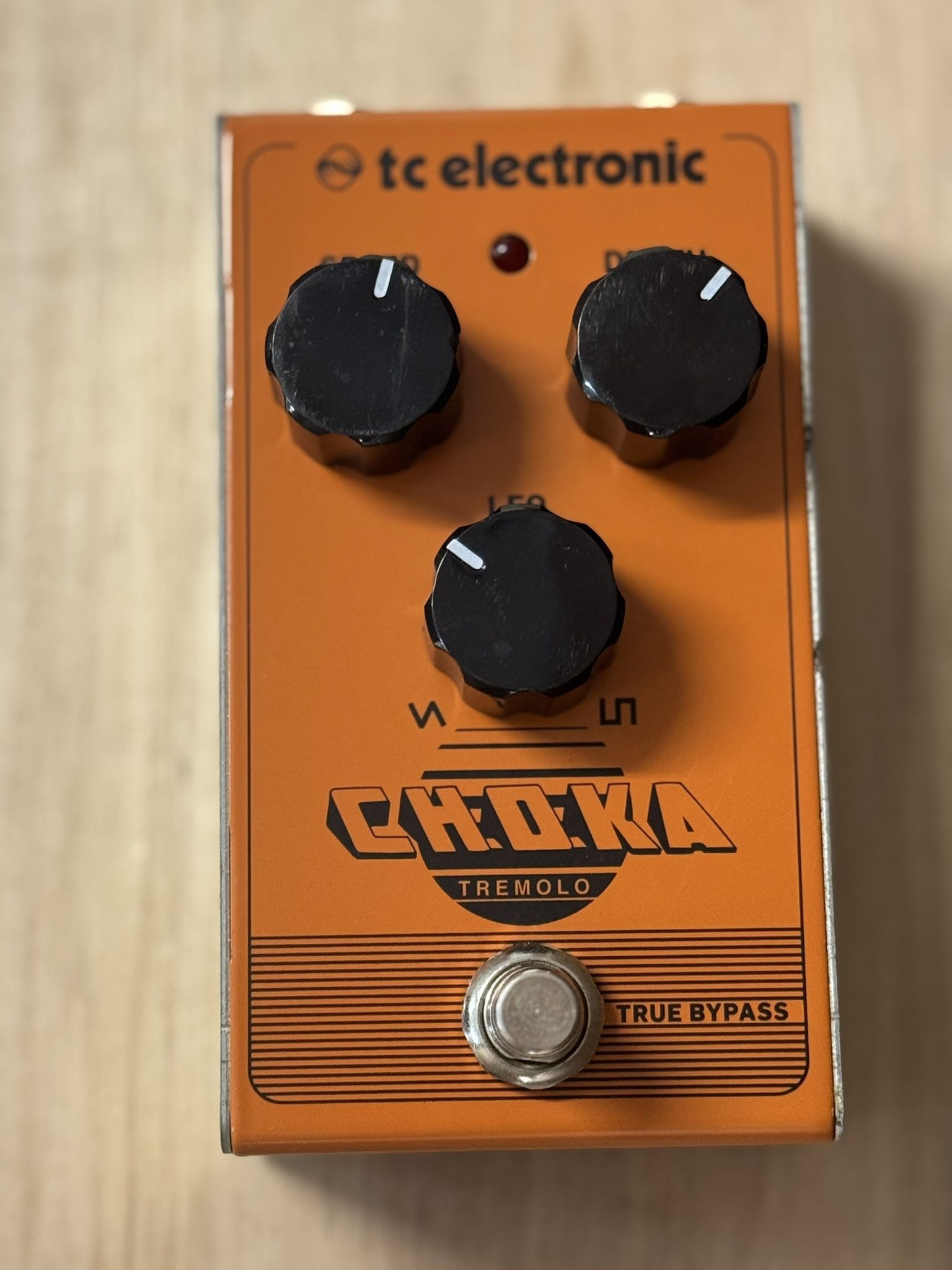 TC Electronic Choka Tremolo True Bypass Guitar Effect Pedal