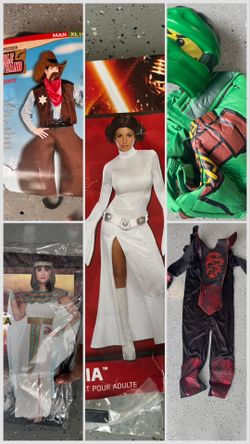Several Halloween Costumes - Each For $10 (Kids And adults)