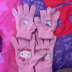 hello kitty adult gloves