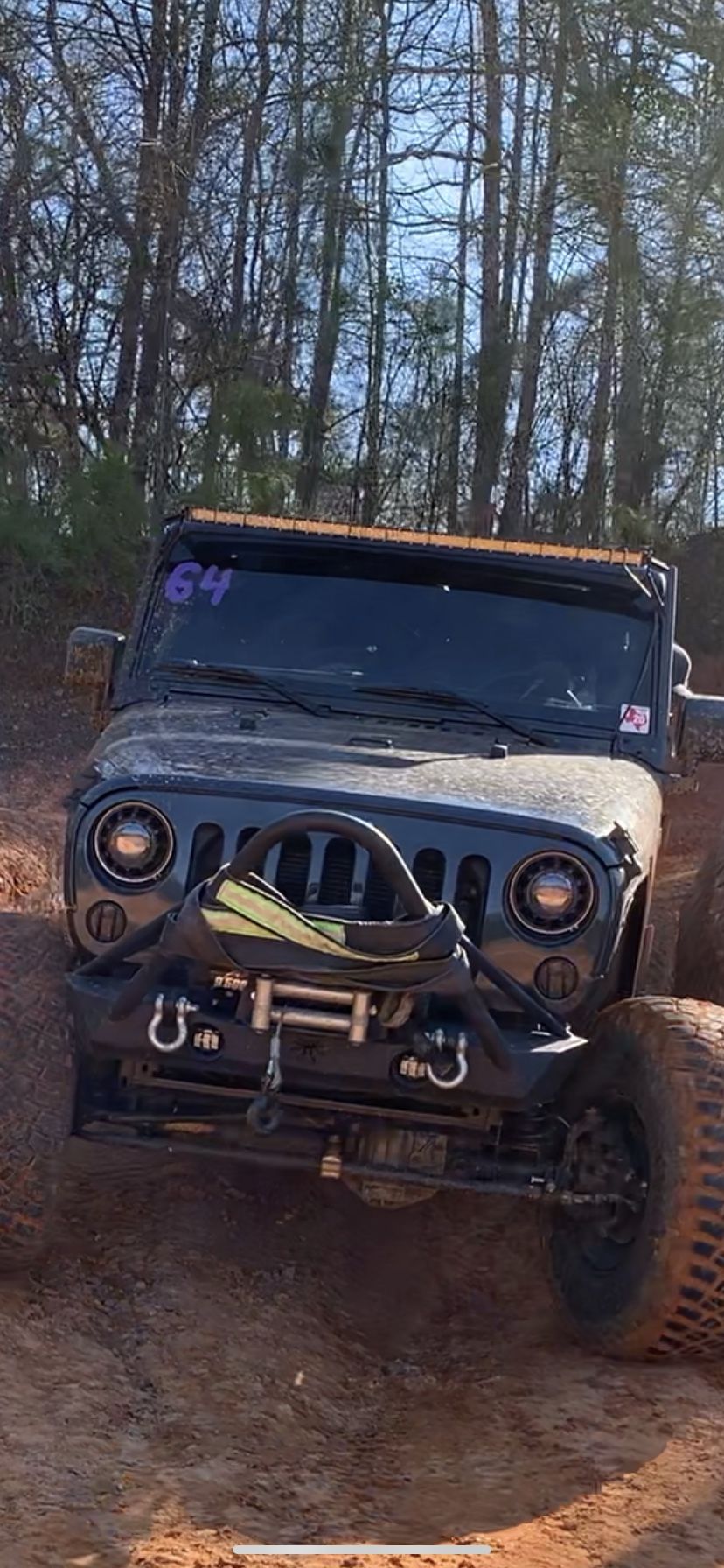 Poison Spyder jeep bumper.