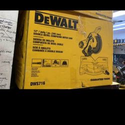 Dewalt 12"double Miter Saw 