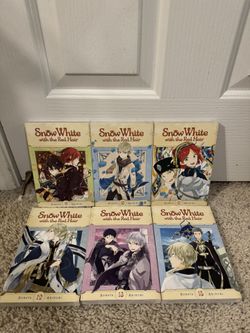 Snow White with Red hair manga vol 9-13, 15
