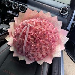 Pink Roses Bouquets/Ramos Buchones De Rosas Rosadas 🩷💐
