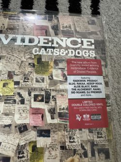 Evidence Cats And Dogs Double Color Vinyl - Limited Edition - Sealed