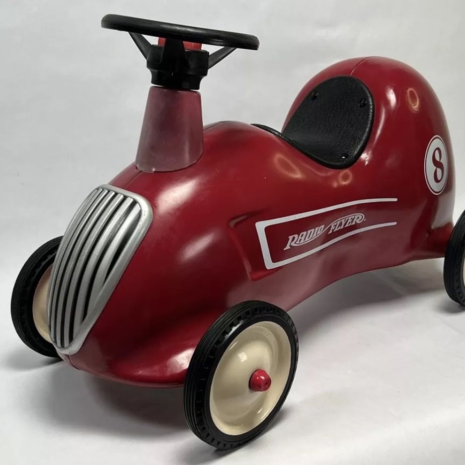 Vintage Radio Flyer Metal Little Red Roadster #8 for Sale in