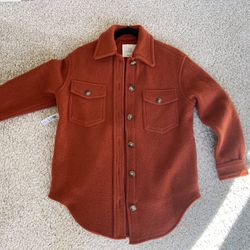 Aritzia The Ganna™ Shirt Jacket Relaxed merino wool shacket