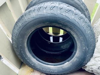 BF Goodrich Rugged Terrain T/A - Used - 265/70/17 - ~60% Tread