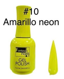 Gel polish fantasy nails