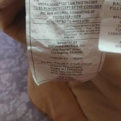 King Size Foam Cover 74 In X 78 In X 3 Inc