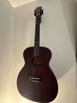 Orange Wood Guitar