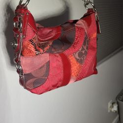 Coach Purse Patchwork Y2K Coach Carly