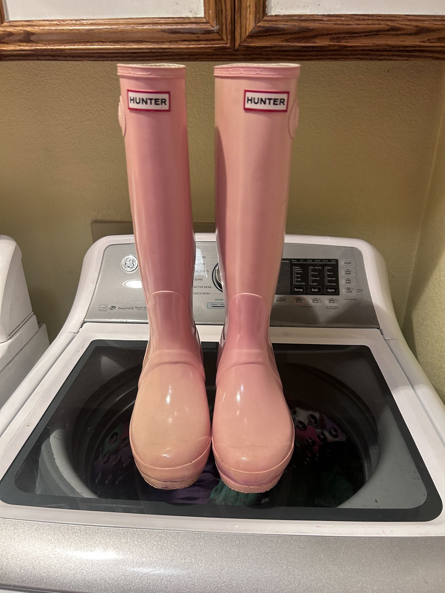 Hunter Pink Boots