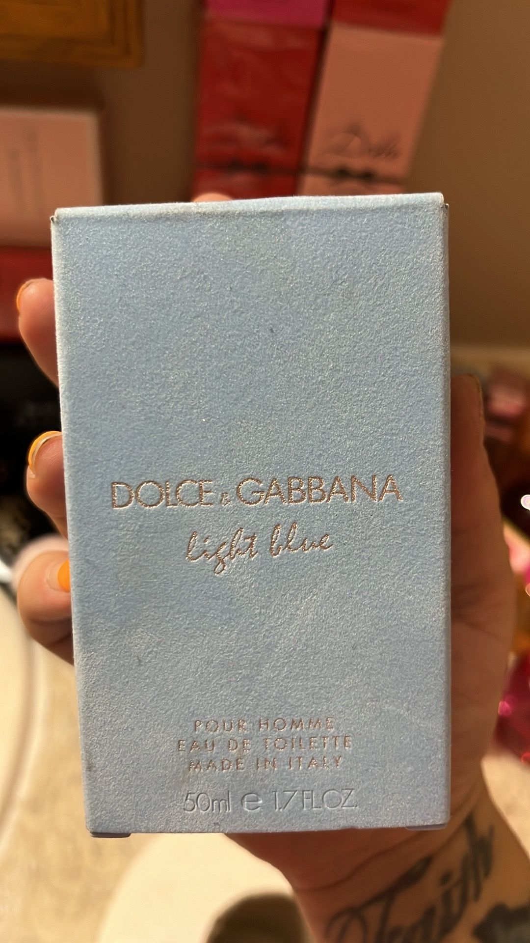 Dolce and Cabanna perfume