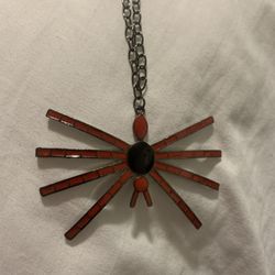 Red Spider Necklace 