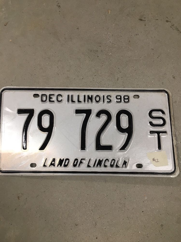 Illinois License Plate for Sale in Conroe, TX OfferUp