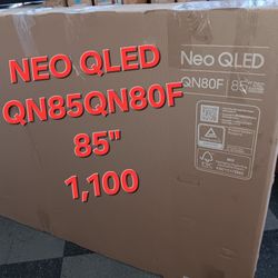 SAMSUNG 85"INCH NEO QLED 4K Q80F 