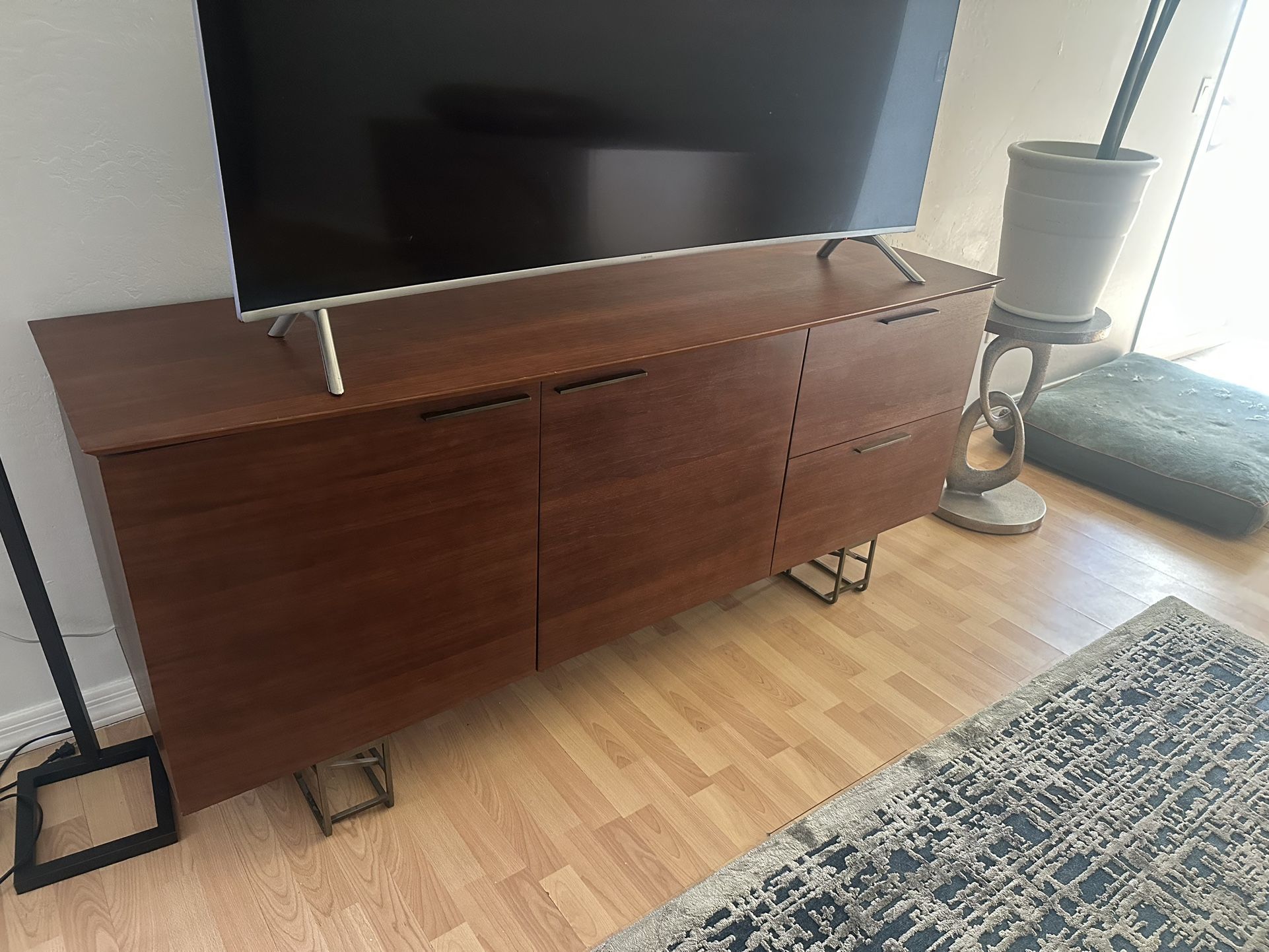 Wood TV Console