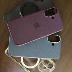 iPhone 16 case x 4, Apple Silicon, OtterBox, ESR, Baseus