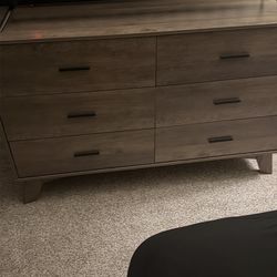 Dresser and a queen size bed frame
