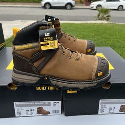 CATERPILLAR SOFT TOE BOOTS SIZE 9 And 9.5