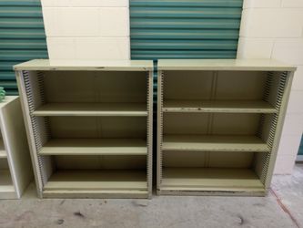 Borroughs heavy duty metal adjustable shelf units 36x42
