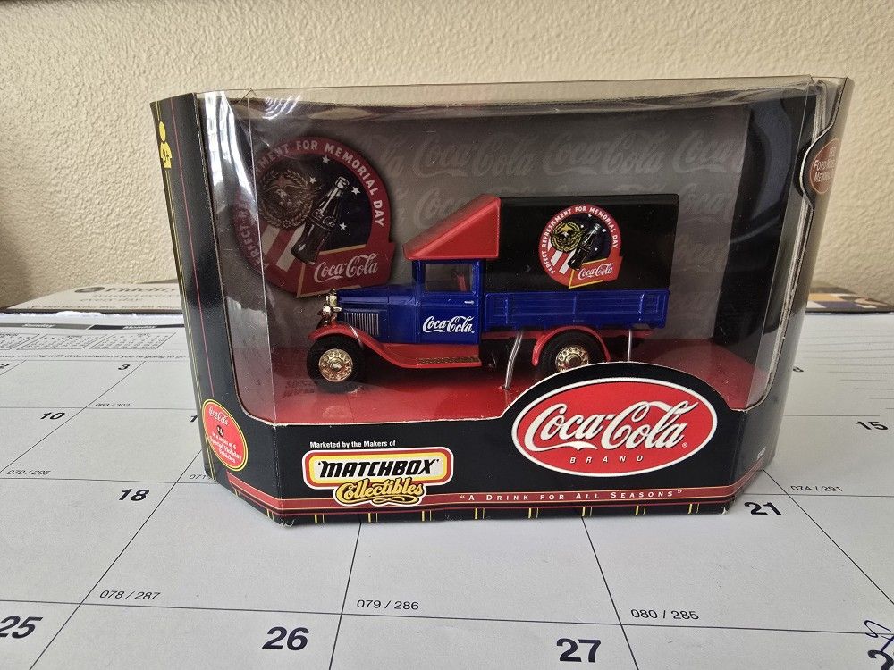 Matchbox Collectibles Coca Cola Brand 1932 Ford Model AA Memorial Day