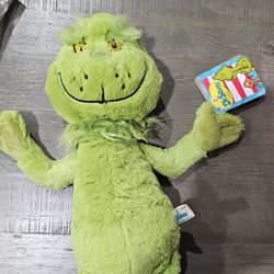 Large 16" Grinch Dr. Seuss Whimsical Stuffed Animal