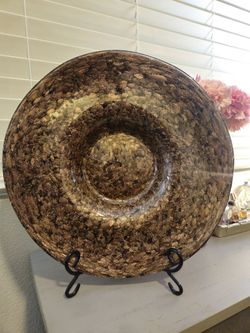 Decor Bowl With Stand And Vase Modern Decor